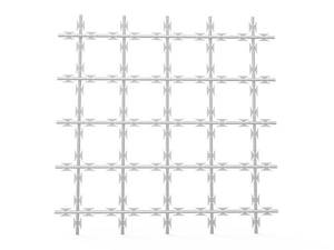 Hàn dao cạo lưới bảng mạ kẽm hoặc sơn tĩnh điện cho an ninh trang web - Product Image 3