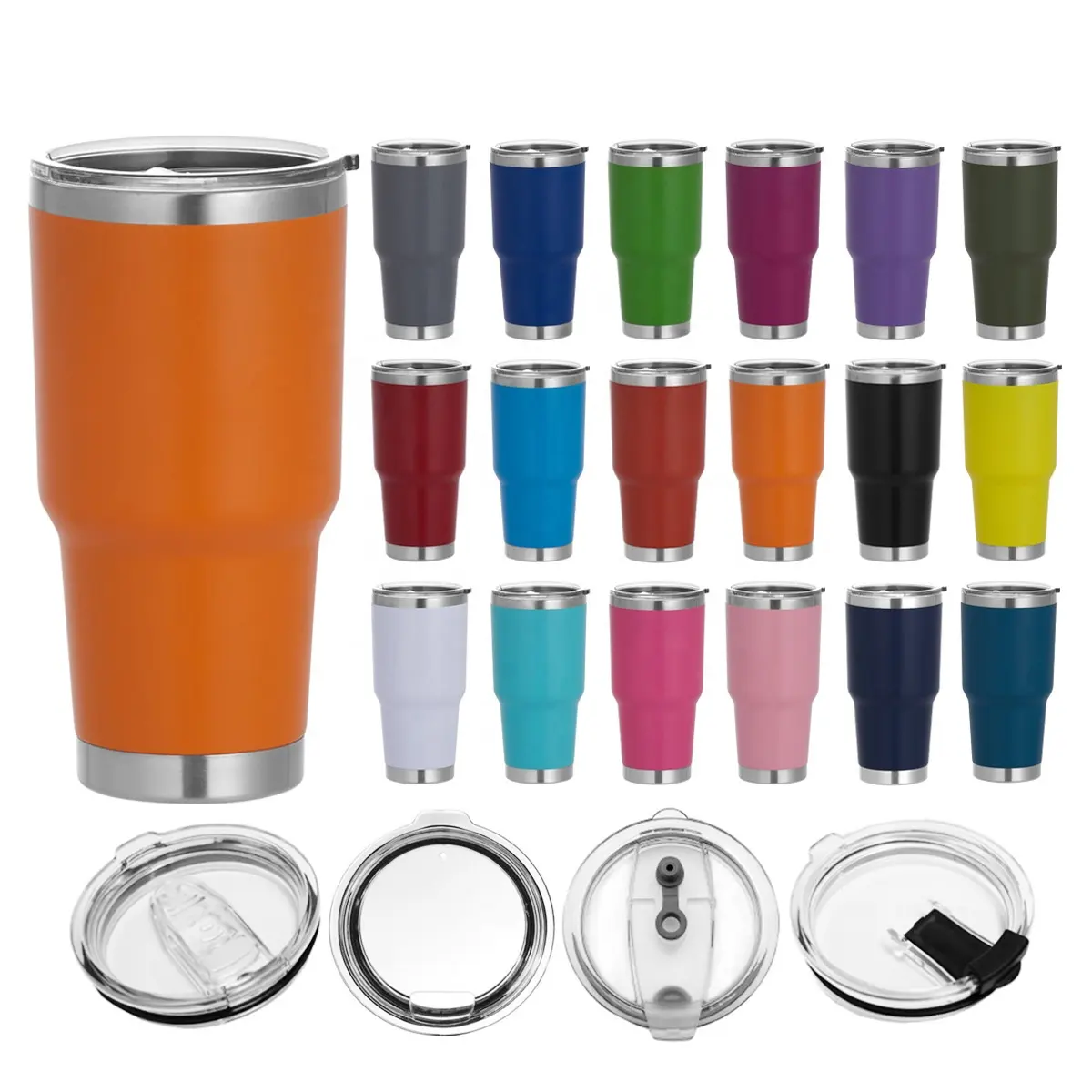 30 oz Best selling blank stainless steel Yeticooler wholesale coffee travel mug double walled vacuum insulated tumblers with lid