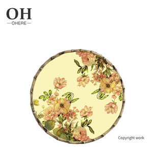 Service de vaisselle en porcelaine fine Ohere Bamboo, design floral vintage, pour la maison, les mariages ou comme cadeau. - Product Image 4