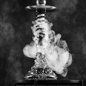 2024 juego de Cachimba de aleación de acero inoxidable de moda personalizada de lujo nuevo árabe KTV Chicha Shisha con técnicas esmeriladas - Product Image 1