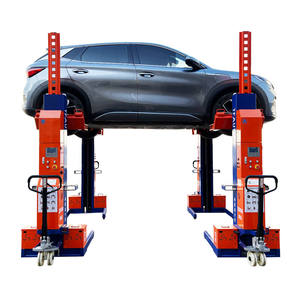 TFAUTENF CE 10000KG Pont élévateur mobile sans fil à 4 colonnes avec affichage numérique, affiche la hauteur et la charge en temps réel pour chaque <span class=keywords><strong>colonne</strong></span> - Product Image 6