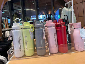 Açık spor su ısıtıcısı 710M öğrenciler yalıtımlı soğuk su bardağı su şişesi çift katmanlı paslanmaz çelik Minimalist - Product Image 3