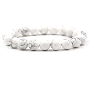 Bracelet perlé 10mm perles de pierre naturelle Onyx noir lave oeil de tigre Agate Quartz <span class=keywords><strong>énergie</strong></span> de guérison pour femmes hommes Yoga Chakra <span class=keywords><strong>bijoux</strong></span> - Product Image 3