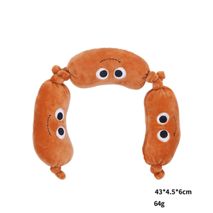 Minerva toptan interaktif köpek ısırma oyuncak Plushy gıda tema gıcırtılı ses parti eğlenceli malzemeleri Bite dayanıklı enerji - Product Image 3