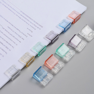 Mini clips <span class=keywords><strong>de</strong></span> papel <span class=keywords><strong>de</strong></span> plástico, abrazadera <span class=keywords><strong>de</strong></span> soporte <span class=keywords><strong>de</strong></span> página <span class=keywords><strong>de</strong></span> moda, carpeta <span class=keywords><strong>de</strong></span> marcapáginas decorativa <span class=keywords><strong>para</strong></span> escuela, <span class=keywords><strong>oficina</strong></span>, <span class=keywords><strong>accesorios</strong></span> <span class=keywords><strong>de</strong></span> papelería - Product Image 6