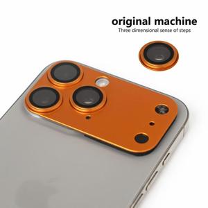 Protection d'objectif en métal instantanée pour <span class=keywords><strong>iPhone</strong></span> 16 Pro Max, passage à 17 Pro Max, protection intégrale, verre d'objectif pour 14 15 16 Pro Max - Product Image 4