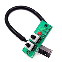 Cable USB para Panel Frontal de Carcasa con Botones de Encendido, Reinicio y LED de Disco Duro, Conductor de Cobre Estañado, Cubierta de PVC, Blindaje Trenzado, 3A, Cobre Puro para Computadora