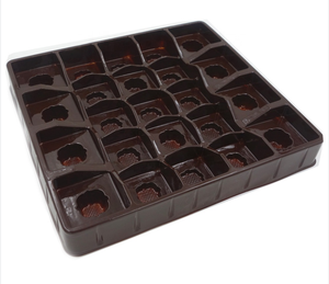 Best Price Blister PET/PS Plastic Food Grade Customized Size Chocolate Cavity Insert Tray
