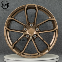 Jantes en alliage Maxtera forgées sur mesure de style Turbo GT pour Porsche Cayenne Panamera Taycan Audi Q7 Q8 RSQ8 RS6 RS7