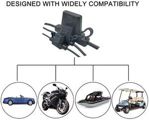 Giá Đỡ Cầu Chì Nội Tuyến 12 AWG ATC/ATO Với Cầu Chì Lưỡi 30A - Product Image 5