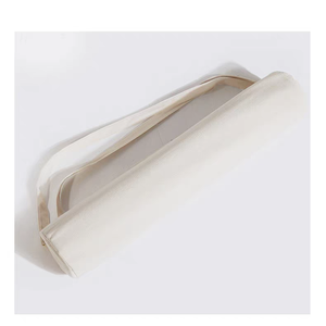 Yeway Hot Sale Umwelt freundliche große Sporthalle Tote Baumwolle Kordel zug <span class=keywords><strong>Plain</strong></span> Leinen Kunden spezifisches Logo Leinwand Yoga Matte Trage tasche - Product Image 2