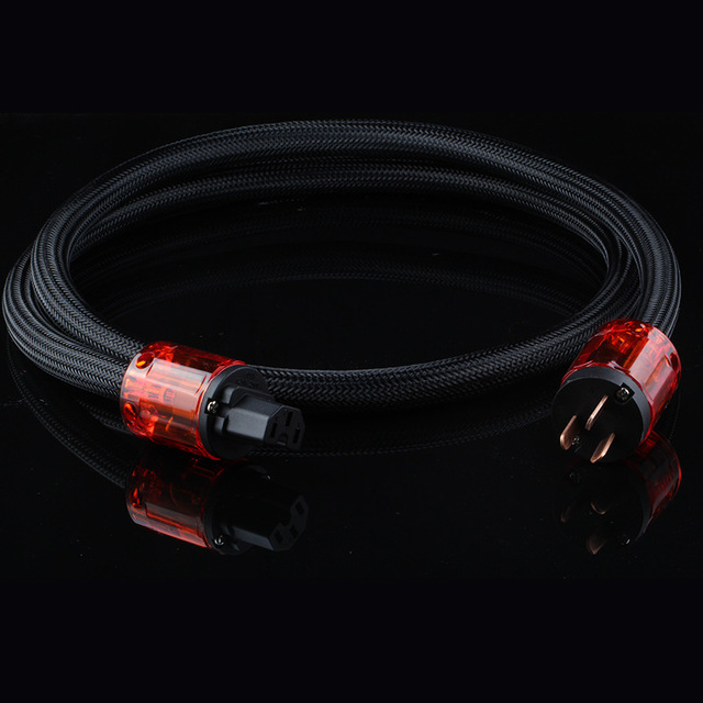 American Standard Audio Power Cable National Standard CD Gallbladder Machine Power Amplifier Speaker Pure Copper Audio Cable