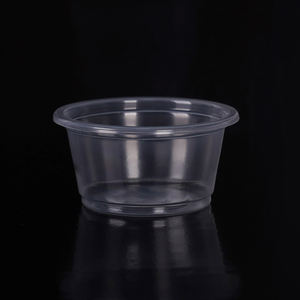 Sowingroup - Envase de Salsa Desechable de 2 oz, Vaso de Salsa para Llevar, Vaso de Porción de Plástico PP con Tapa de PET - Product Image 2