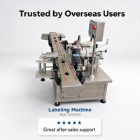 Machine d'étiquetage automatique de bouteilles rondes SINBON pour autocollants adhésifs