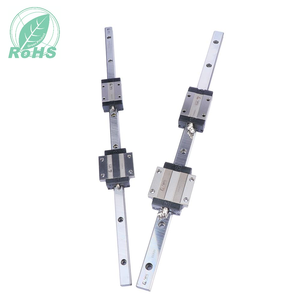 CNC <strong>Linear</strong> Guides Rail Hgr15 Hgr20 Hgr25 Hgr45 With Slide Block with Block Bearing 1500mm Rexroth for CNC Router Rail - Product Image 2
