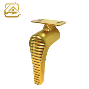 Modern Luxury Furniture Accessories Stripes Surface Metal <b>Sofa</b> <b>Legs</b> and Bed Support Feet <b>for</b> the bottom of the bed - Product Image 1