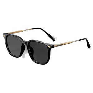 Nouveau Montures de Lunettes Métalliques Tendance Optiques Photochromiques Simples Personnalité Rétro Hommes Carrées en Métal Anti-Lumière Bleue - Product Image 6
