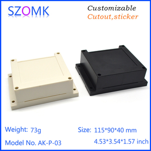 Szomk Plastic <strong>Enclosure</strong> AK-P-03 115X90X40mm <strong>Din</strong> <strong>Rail</strong> <strong>Enclosure</strong> Plastic Abs - Product Image 2