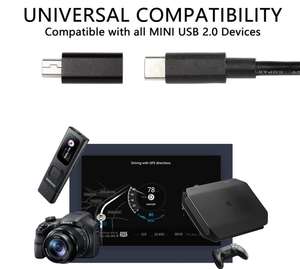 Ash emememonini INI to ALE <span class=keywords><strong>a</strong></span> ememememememonnector onvert mejora Charging & ATA ynync para Ash am AM, igigital amamera - Product Image 2