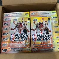 Vente en gros 2025 Match Attax Super Pack Boîte de jeu de cartes à collectionner de sport de basket-ball Cartes à collectionner rares en foil