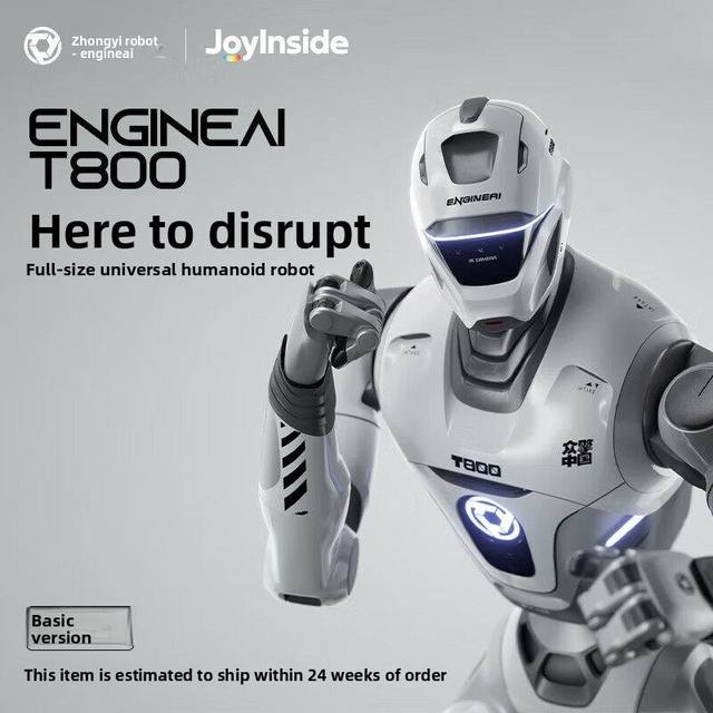 Humanoid Robot Emotional Companion ENGINEAI T800 AI Conversation Children's Home Educational Performance Scientific Research