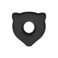 Tapis de drainage pour évier de cuisine en silicone, imperméable, multifonctionnel, à drainage rapide, en forme de chat créatif, avec motif de dessin animé