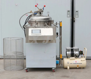 Autoclave haute pression à grande cornue de 200 litres pour la <span class=keywords><strong>stérilisation</strong></span> <span class=keywords><strong>des</strong></span> boîtes en aluminium stérilisateur de substrat de champignon - Product Image 6