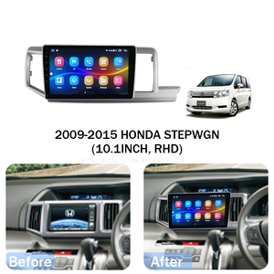 Cho 2009-2015 Honda stepwgn rhd đài phát thanh Android 11.0 HD màn hình cảm ứng 10.1 inch với AUX GPS Hệ thống định vị Carplay - Product Image 2