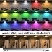 Lampe de chevet moderne la plus vendue, 4000 mAh, petite lampe d'ambiance pour salon et chambre, télécommande, éclairage de meuble à 6 puces