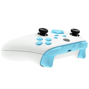 Accessoires de jeu de remplacement EXtremeRate Heaven Blue sans inscription personnalisée, ensemble complet de boutons pour manette Xbox Series X S - Product Image 5