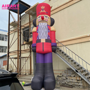 Soldado Inflable de Dibujos Animados para Decoración de Parques Temáticos - Soldado <span class=keywords><strong>Cascanueces</strong></span> Inflable Personalizado, Personaje Inflable Personalizado - Product Image 2