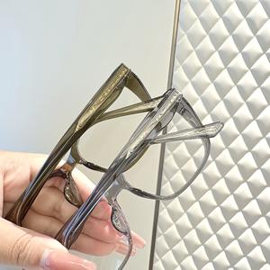 Monturas de gafas Cat Eye Tr86160 para mujer, montura completa, lentes acrílicas con filtro de luz azul, fabricadas en Danyang. - Product Image 4