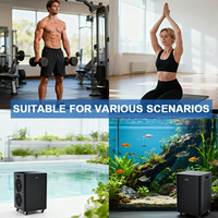 Refroidisseur d'eau CHILLMEND 1HP, système de bain froid avec refroidissement par bain de glace et technologie de refroidissement par air pour une utilisation en extérieur et en intérieur