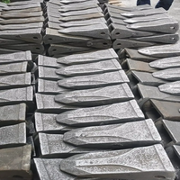 Dents de godet forgées robustes 1U3352WTL |   Pièces d'extraction de roche de la série J350