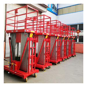 Échelle d'ascenseur <span class=keywords><strong>de</strong></span> mât d'alliage d'aluminium d'échafaudage <span class=keywords><strong>de</strong></span> double poteau <span class=keywords><strong>de</strong></span> levage électrique hydraulique <span class=keywords><strong>de</strong></span> vente chaude - Product Image 5