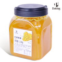 Doking Brand Mango Jam with Real Fruit Pulp Mango Fruit Puree for Bubble Tea Smoothie and Dessert Toppings Milk Tea Ingredients