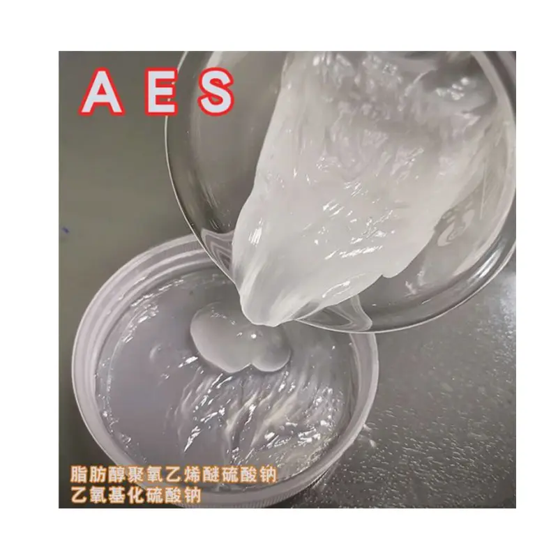 सोडियम Lauryl ईथर सल्फेट Sles 70% N70 Chemic बनाने के लिए तरल साबुन
