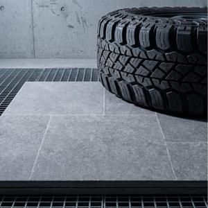 Piastrella in gres porcellanato per esterni Foshan 60x60 600x600 20mm, spessore 2cm, R11 antiscivolo, effetto pietra, per giardino, patio, vialetto, bordo piscina - Product Image 4