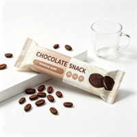 Sacs d'emballage personnalisables en Mylar thermoscellables pour protéines, énergie, champignons, aliments, chocolat, type oreiller