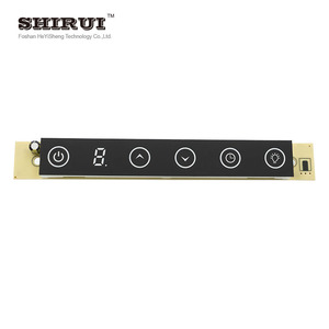 5-nút phổ phạm vi mui xe bảng chuyển đổi hộ gia đình điện tích hợp bảng điều khiển chuyển đổi pcba cho nhà bếp phạm vi mui xe - Product Image 3