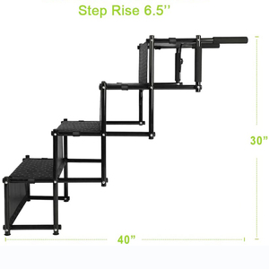 <span class=keywords><strong>Escalier</strong></span> de voiture pour chien, cadre métallique antidérapant et pliable, marches pour chien moyen et grand, <span class=keywords><strong>rampe</strong></span> pour chien Portable et légère - Product Image 3