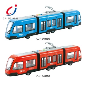 Chengji metropolitana giocattolo ad attrito 1:16 in plastica per bambini di alta qualità, veicolo ad attrito giocattolo con luce e musica - Product Image 1