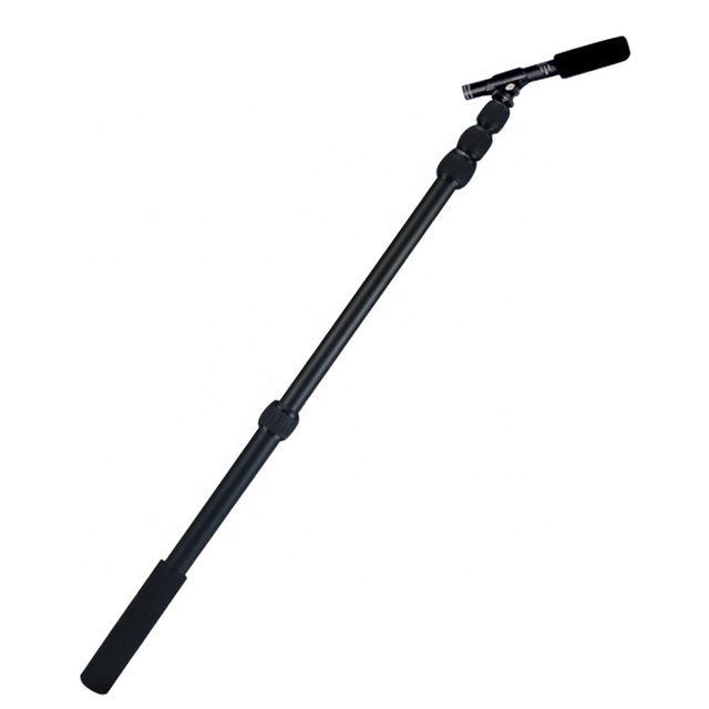 Hot Selling Microphone Boom Pole Monopod with Screw Adapter 1/4 to 3/8 Multifunctional 1.5M 2M 3M