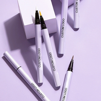 Logo Personnalisé Cosmétiques Maquillage Professionnel Noir Eye Liner Stylo Marque Privée Eyeliners Yeux Crayon Eyeliner Liquide Imperméable