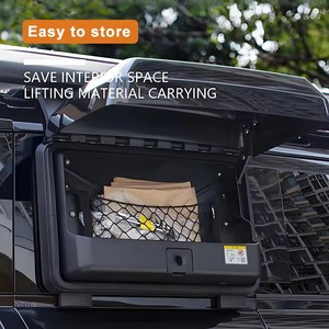 Porte-bagages <span class=keywords><strong>de</strong></span> <span class=keywords><strong>toit</strong></span> en aluminium <span class=keywords><strong>de</strong></span> qualité supérieure avec échelle latérale et boîte latérale pour <span class=keywords><strong>Audi</strong></span> <span class=keywords><strong>Q5</strong></span> 2010-2018 - Product Image 6
