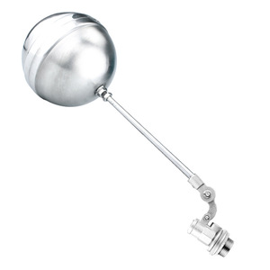 Válvula de flotador de acero inoxidable de 1 pulgada, controlador de nivel de agua, válvula de bola flotante para tanque de agua doméstico y torre de agua - Product Image 1