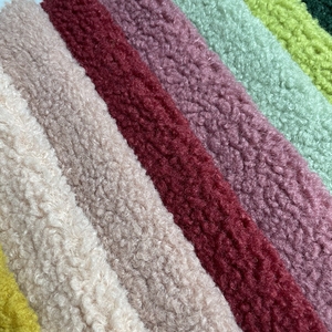 Tela de tapicería de terciopelo de lujo de fabricante moderno, forro polar de peluche unido con tela de forro polar de peluche - Product Image 3