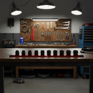 <b>Socket</b> Set 1/2 Inch Drive 8 Piece Metric <b>Impact</b> <b>Socket</b> Set for Automotive Repair - Product Image 3