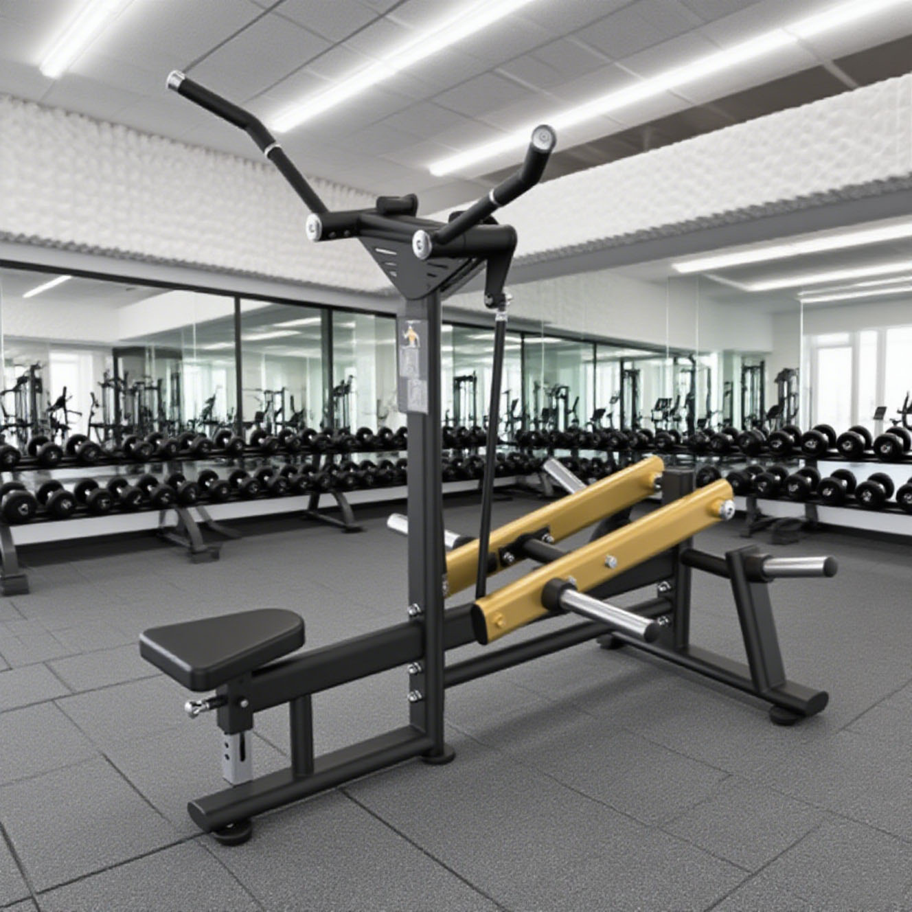 Mouche de poitrine assise