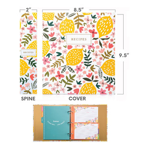 Sản xuất tùy chỉnh in ấn 3 vòng chất kết dính tài liệu chủ clipboard văn phòng tập tin thư mục menu cuốn sách - Product Image 2